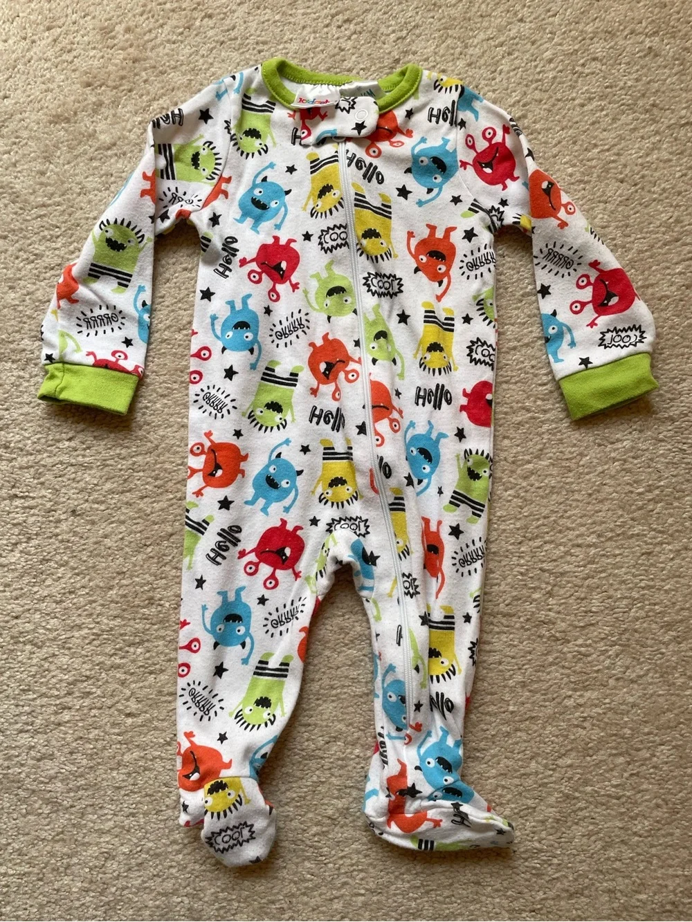 One-Piece Footed Pajamas